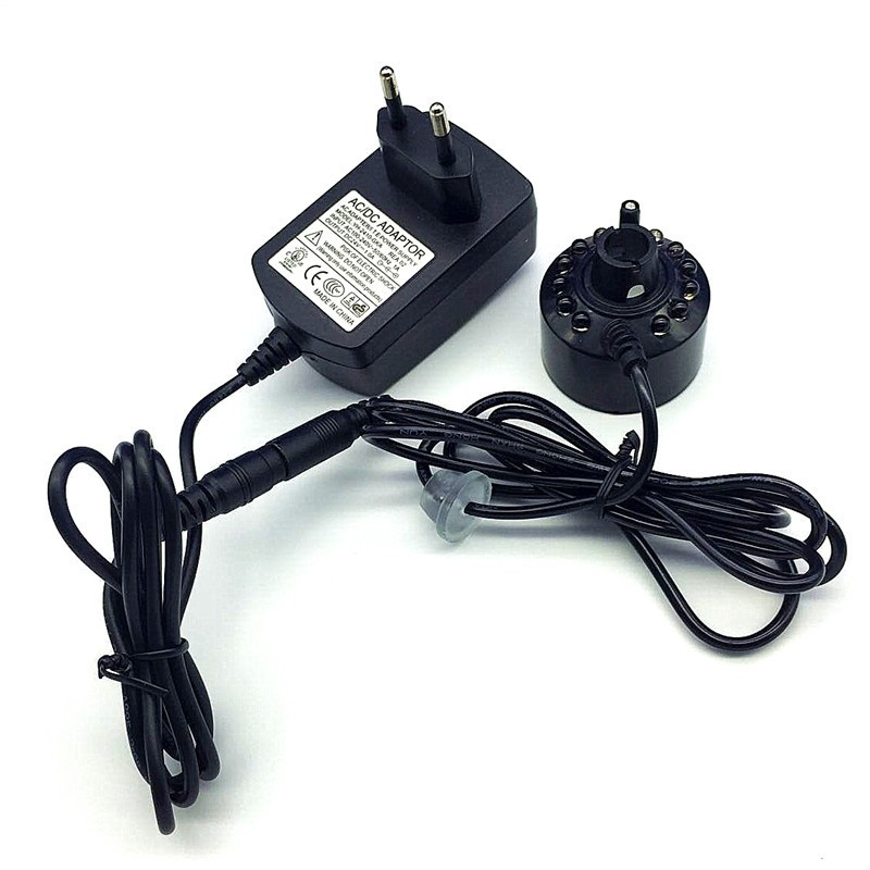 Terrarium Fogger Ultrasonic - 12 LED AC 100-240V Industrial Incubator