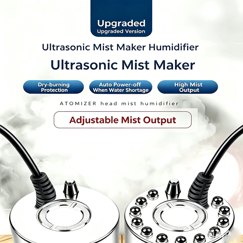 New Remote Ultrasonic Mist Mak - Terrarium Fogger Ultrasonic ulasan dan harga