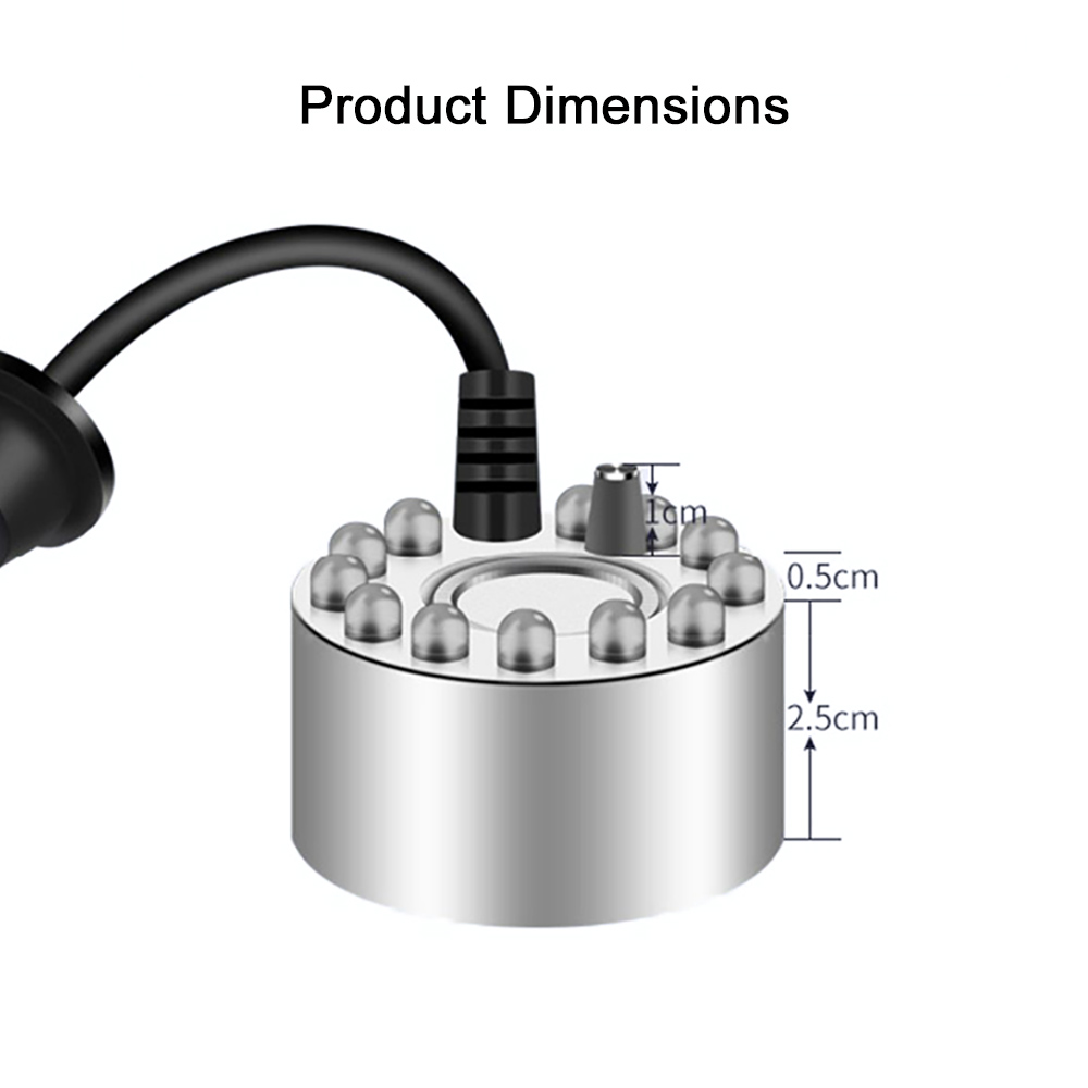 110V 220V Ultrasonic Mist Make - Terrarium Fogger Ultrasonic ulasan dan harga